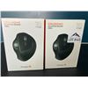 Image 1 : Lot of 2 ProtoArc EM01 RGB Advanced Wireless Trackball Mouse