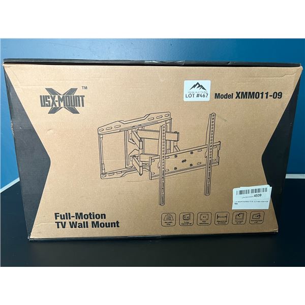 Lot of 1 Full-Motion TV Wall Mount for TV's 32-65"