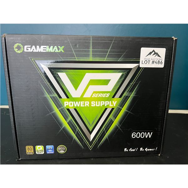 Lot of 1 GameMax VP Series Power Supply Unit for PC