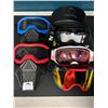 Image 1 : Lot of 5 Assorted Ski Masks/Paintball Masks