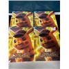 Image 1 : Lot of 4 Pokemon Large Size 9 Pocket Card Binders - Holds 432 Cards Each