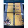 Image 1 : Lot of 4 Pokemon 4 Pocket Card Binders (Hard Shell)