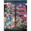 Image 1 : Lot of 4 Pokemon 4 Pocket Card Binders (Hard Shell)