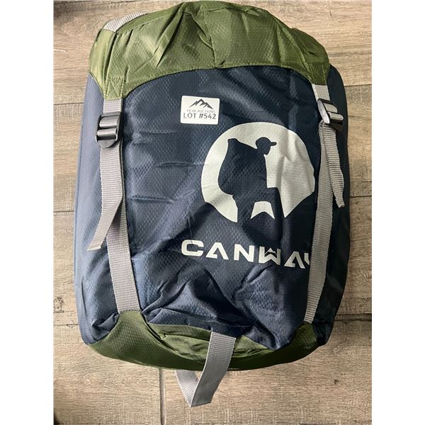 Lot of 1 Canway Sleeping Bag - Waterproof/All-Season Sleeping Bag