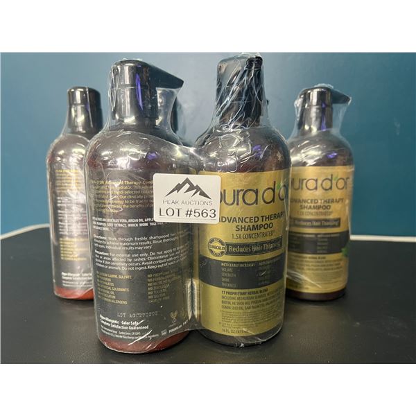 Lot of 3 Sets of Purador Advanced Therapy Anit-Thinning Shampoo + Conditioner