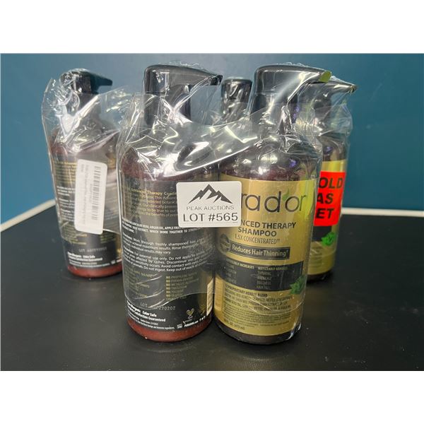 Lot of 3 Sets of Purador Advanced Therapy Anit-Thinning Shampoo + Conditioner