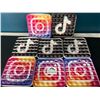 Image 1 : Lot of 8 Pop-It/Fidget Style Toys for Kids - Instagram & TikTok Logo Design