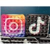 Image 2 : Lot of 8 Pop-It/Fidget Style Toys for Kids - Instagram & TikTok Logo Design