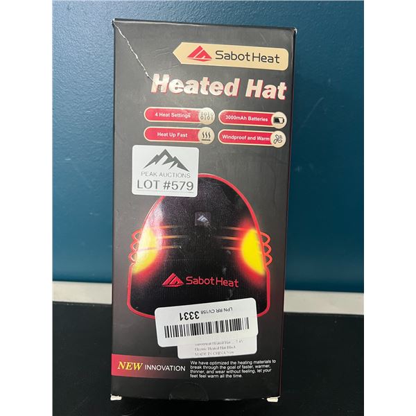Lot of 1 Heated Hat - Black
