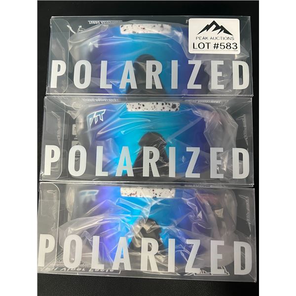 Lot of 3 Pit Viper Polarized Sunglasses