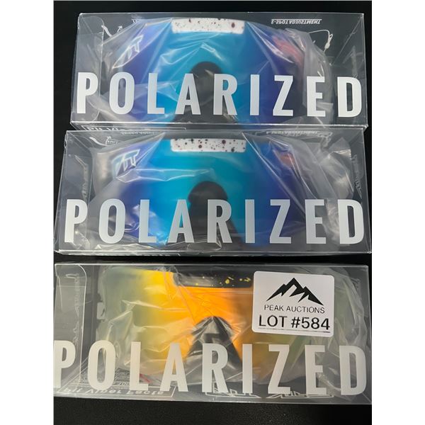 Lot of 3 Pit Viper Polarized Sunglasses