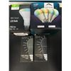 Image 1 : Lot of 4 Packs of Assorted WiFi Smart LED Bulbs