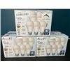 Image 1 : Lot of 3 Multi-Packs of AmeriTop LED Bulbs (6 per pack/18 total)