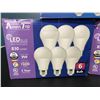 Image 2 : Lot of 3 Multi-Packs of AmeriTop LED Bulbs (6 per pack/18 total)
