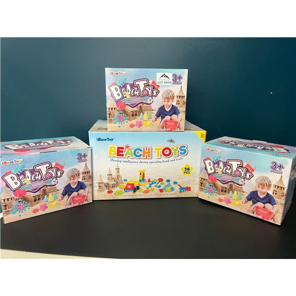 Lot of 4 Beach Toy Playsets