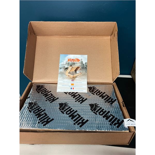 Lot of 1 Box of Kilmat 50 mil 50sqft Car Sound Deadening Mat Material