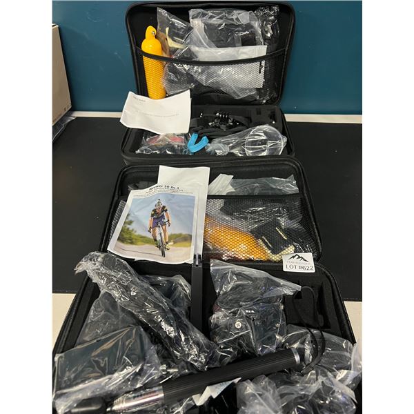 Lot of 2 50pc Go-Pro/Action Camera Accessory Kits