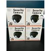 Image 1 : Lot of 4 Dummy Security Cameras