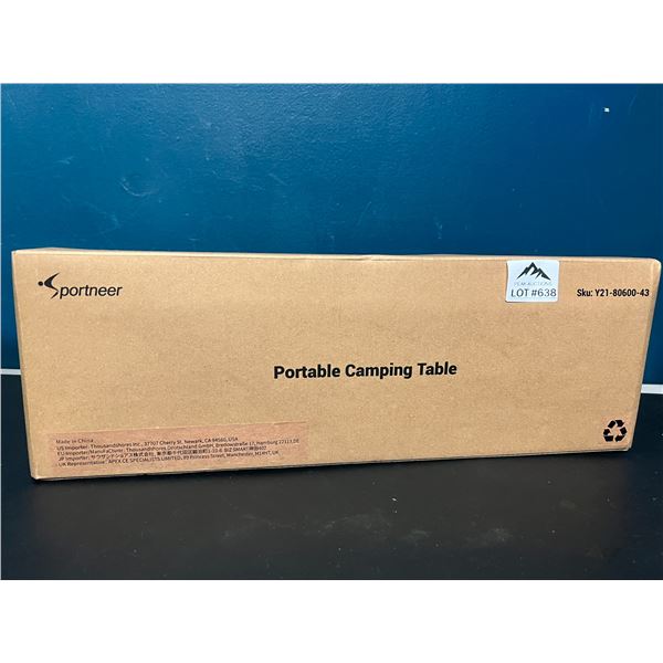 Lot of 1 Sportneer Portable Camping Table