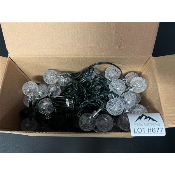 Lot of 1 Set of Globe String Lights (36FT)