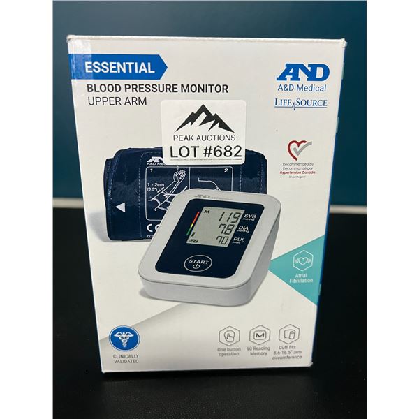 Lot of 1 Blood Pressure Monitor