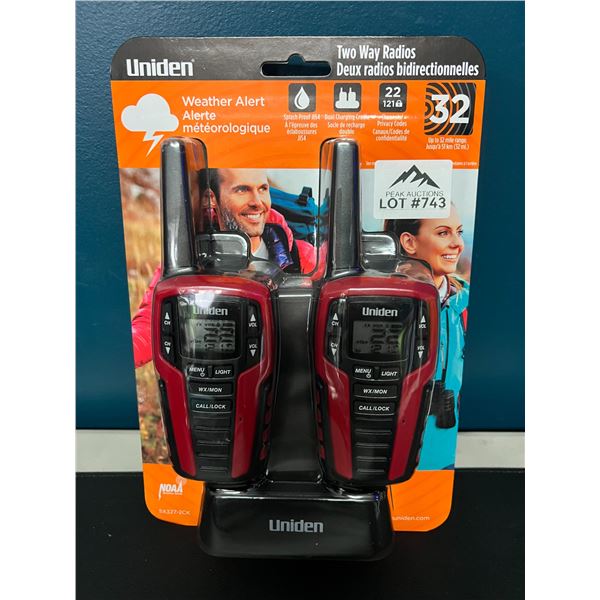 Lot of 1 Uniden Two-Way Radios/Walkie Talkies
