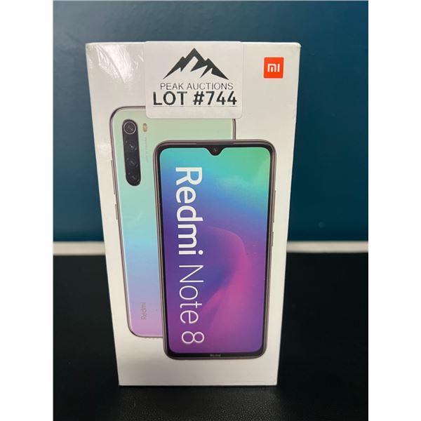 Lot of 1 Redmi Note 8 Android Smartphone - Moonlight White