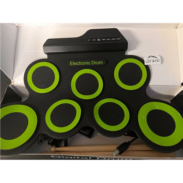 Lot of 1 Electronic/Digital Drum Set