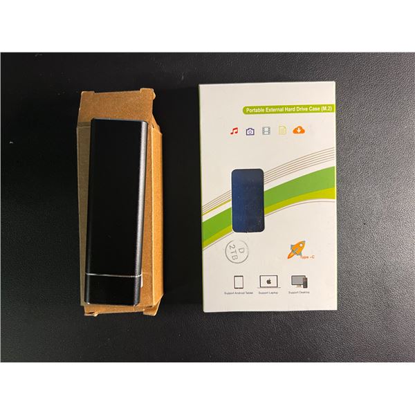 Lot of 2 Portable External Hard Drives