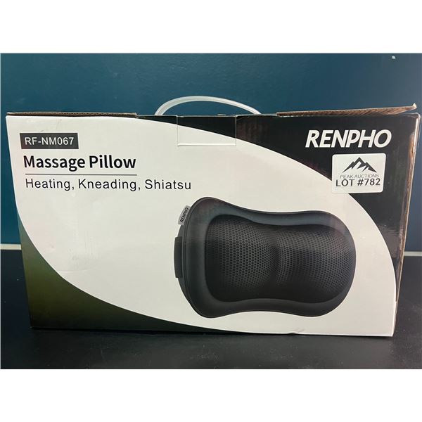 Lot of 1 Renpho Shiatsu Massage Pillow w/ Heat