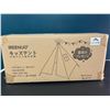 Image 2 : Lot of 1 Ireenuo Kids Teepee Play Tent - Large Size (47 x 63inch)