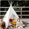 Image 1 : Lot of 1 Ireenuo Kids Teepee Play Tent - Large Size (47 x 63inch)