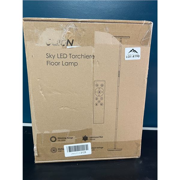 Lot of 1 Sky LED Torchiere Floor Lamp