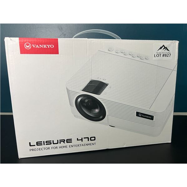 Lot of 1 Vankyo Leisure 470 Full HD Wireless Mini Projector