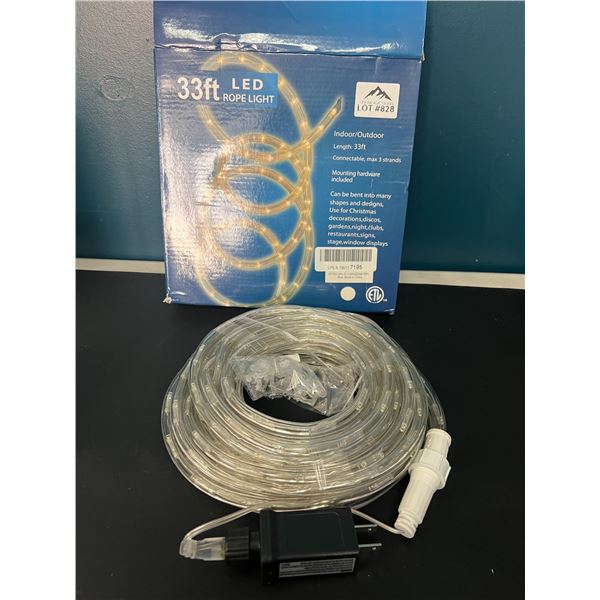 Lot of 1 33FT Outdoor/Indoor LED Rope Lights