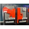 Image 2 : Lot of 3 Blackhawk Demonstrator Demo Guns - Orange Glock 17