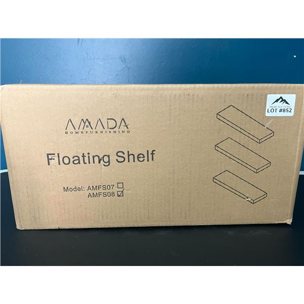 Lot of Floating Wall Shelves (3pack) - Whtie