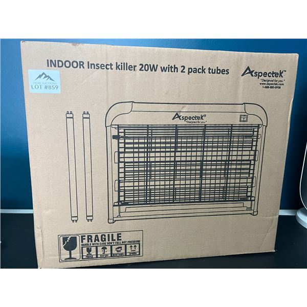 Lot of 1 Aspectek Indoor Electronic bug Zapper/Insect Killer Lamp