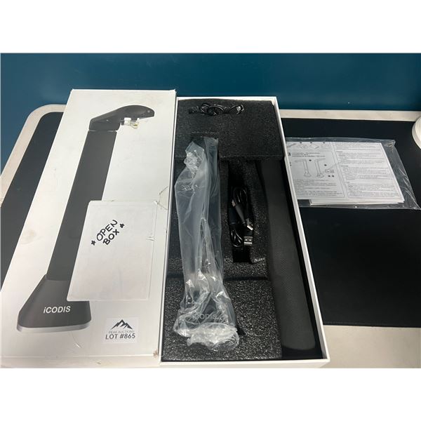 Lot of 1 iCodis Document Camera/Scanner - HD Portable Document Scanner Machine