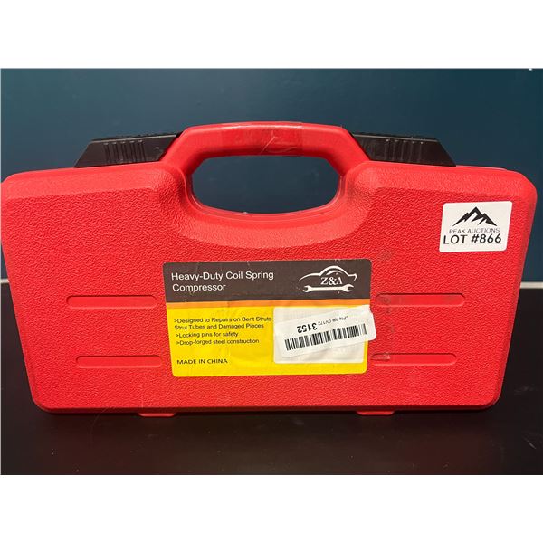 Lot of 1 Heavy Duty Coil Spring Compressor Tool Set