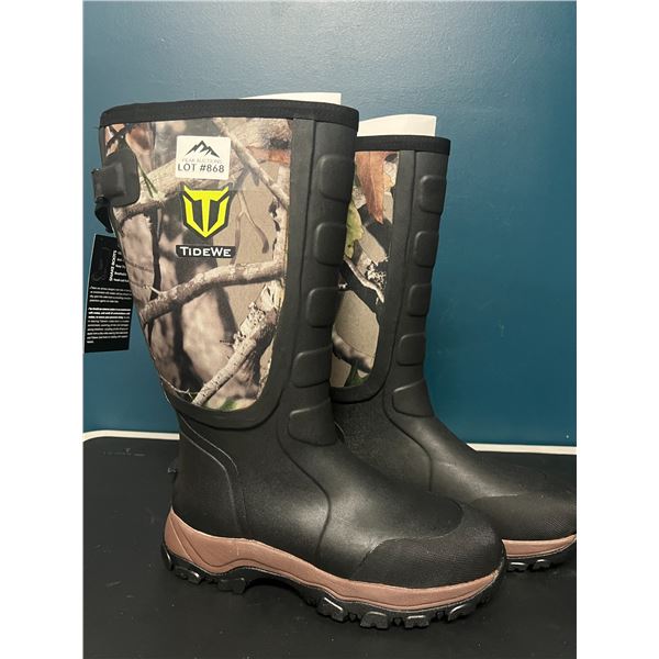 Lot of 1 Pair of TideWe Hunting/Outdoor Boots for Men - Unsulated/Waterproof & Durable (Size 9)