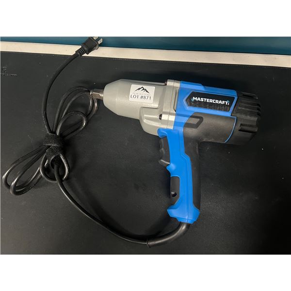 Lot of 1 Mastercraft 1/2inch Impact Gun