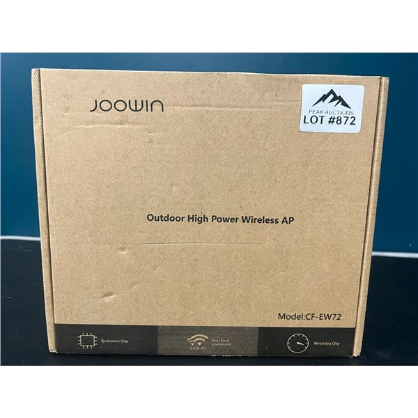 Lot of 1 Joowin Outdoor High-Power Wireless Access Point (12000Mbps Dual Band)