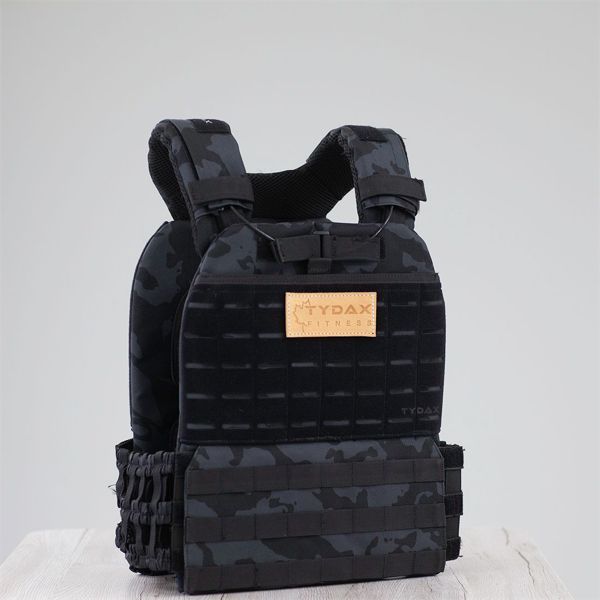 TYDAX WEIGHT VEST 14LB (BLACK CAMO)
