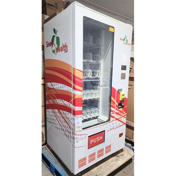 NEW SLIM REFRIGERATED COMBO VENDING MACHINE