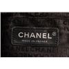 Image 6 : Chanel Black Quilted Lambskin Leather Chevron Silk Trim Flap Shoulder Bag