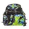 Image 4 : Prada Black Multicolor Print Tessuto Front Pocket Double Buckle Backpack