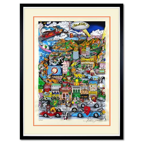 Looneywood (Orange) by Fazzino, Charles