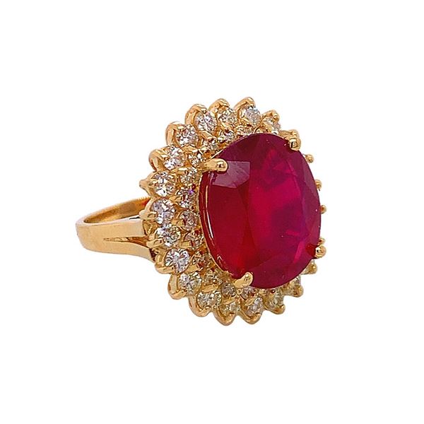 Ruby Cocktail Ring