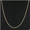 Image 3 : New Italian 14k Gold 30" Long 3.05mm Figaro Link Chain Necklace 11.92g